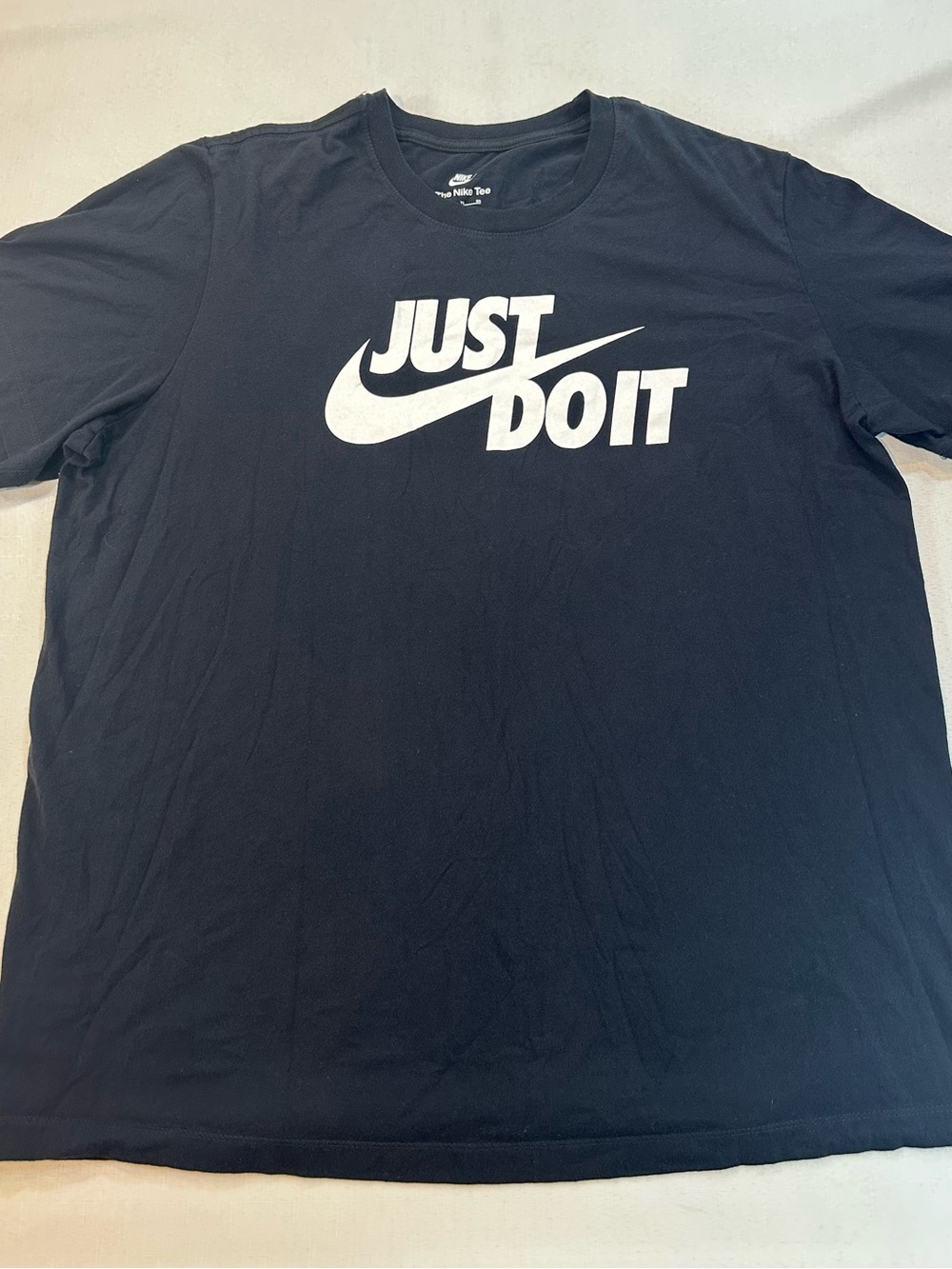 Nike Just Do It Swoosh Graphic T-Shirt Black Men’s XL
